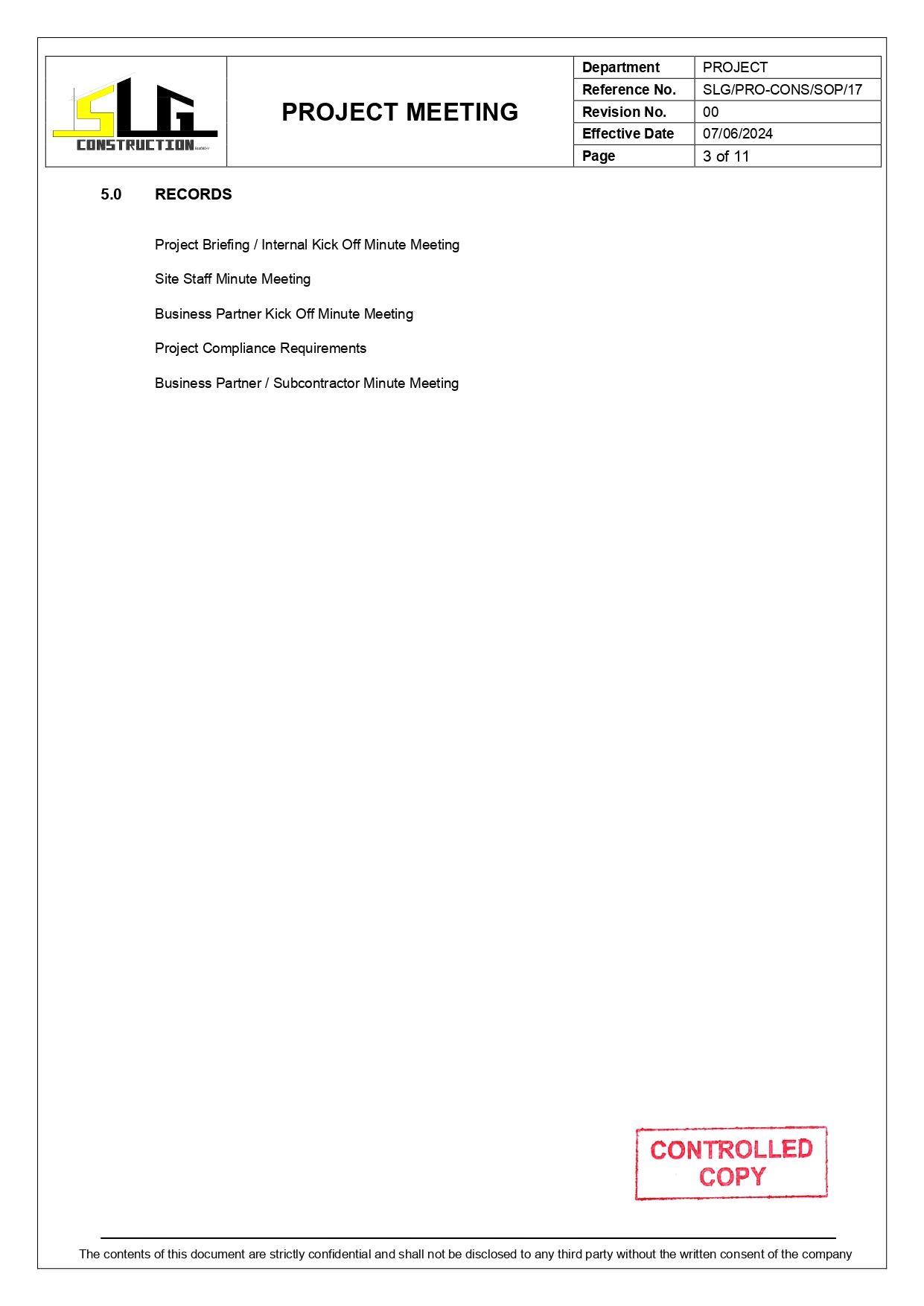 SLG-PRO-SOP Page 3
